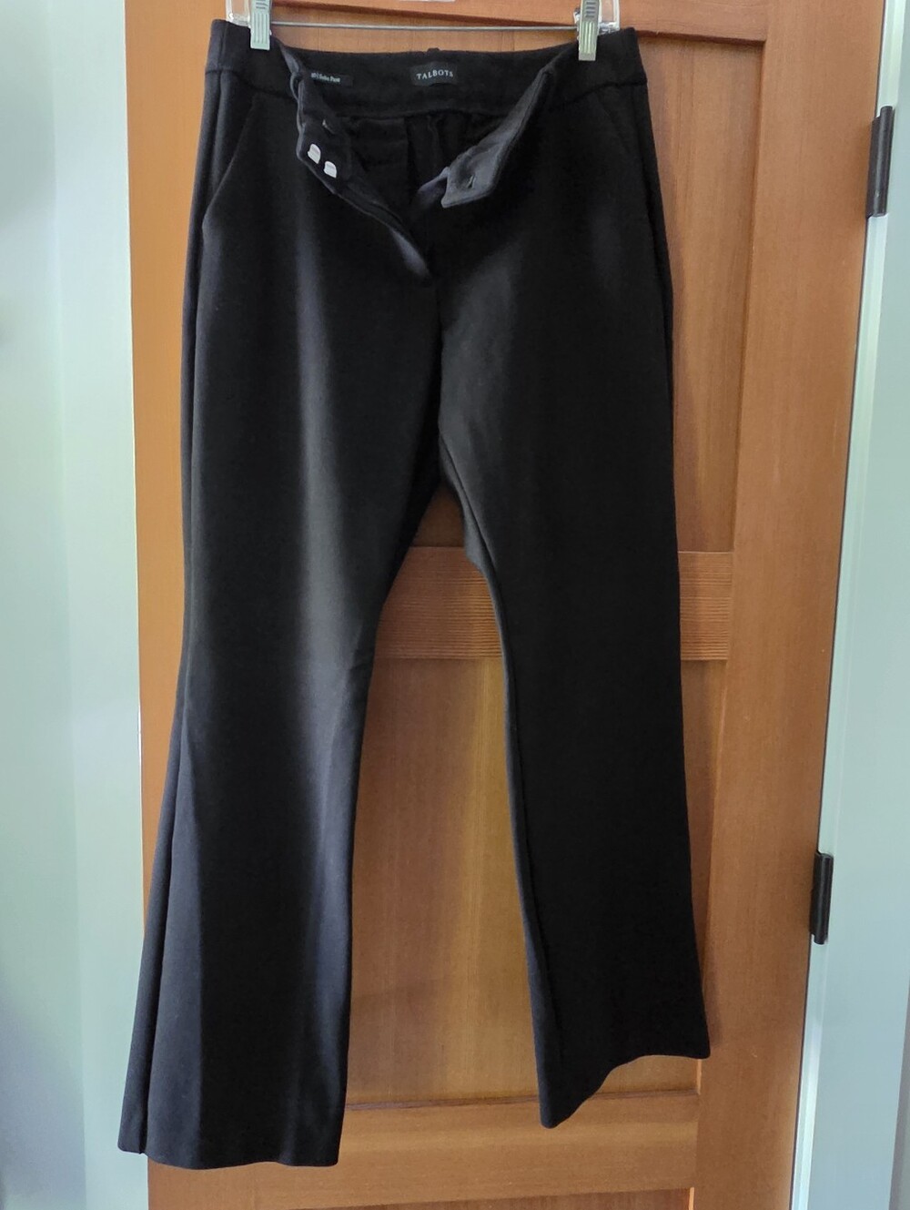 Talbots Black Soho Stretch Dress Pants